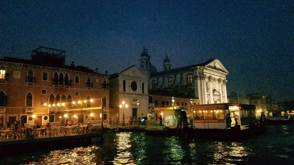 Venice at night