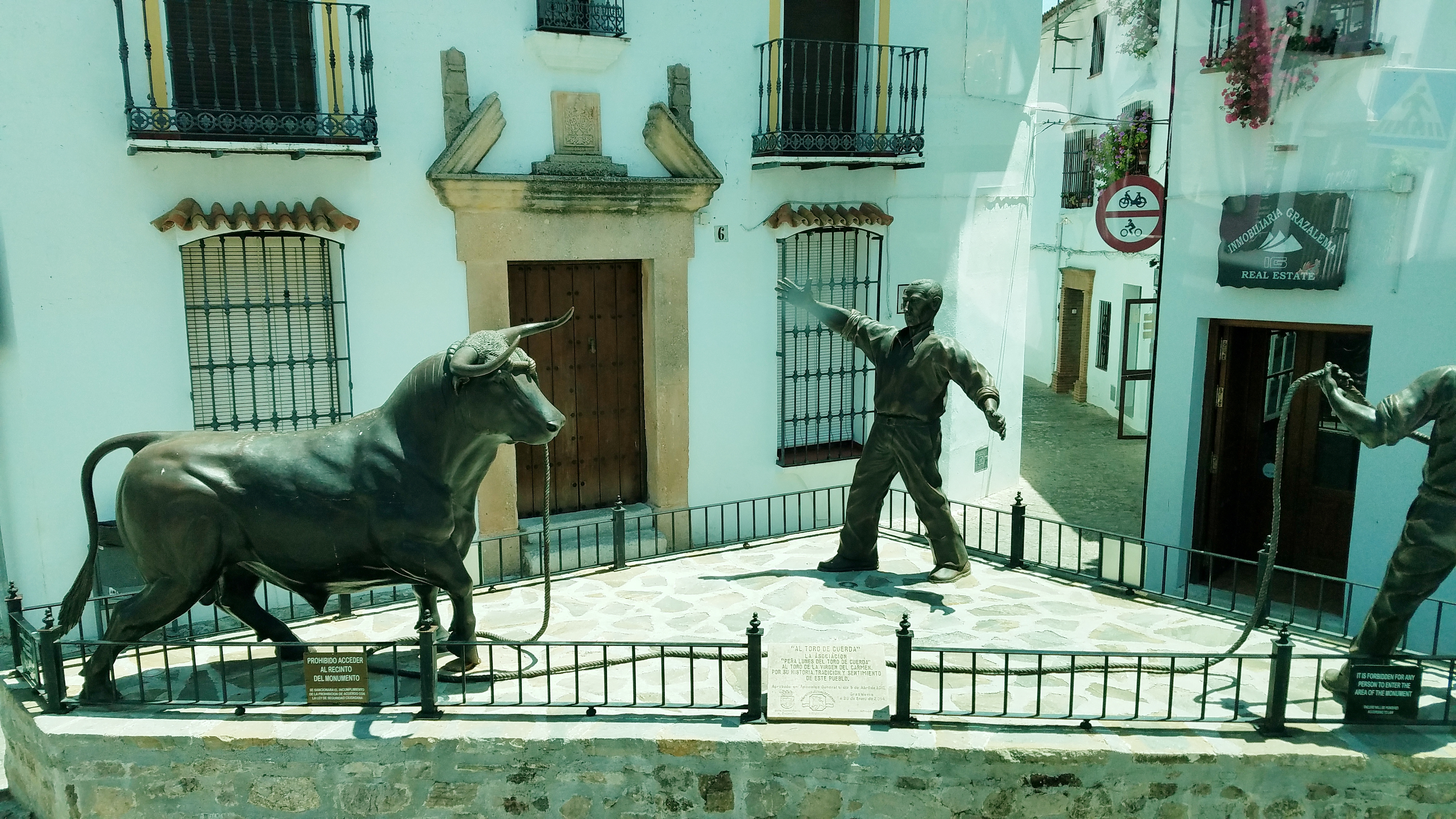 The White Village of Grazalema, Andalusia,  Spain