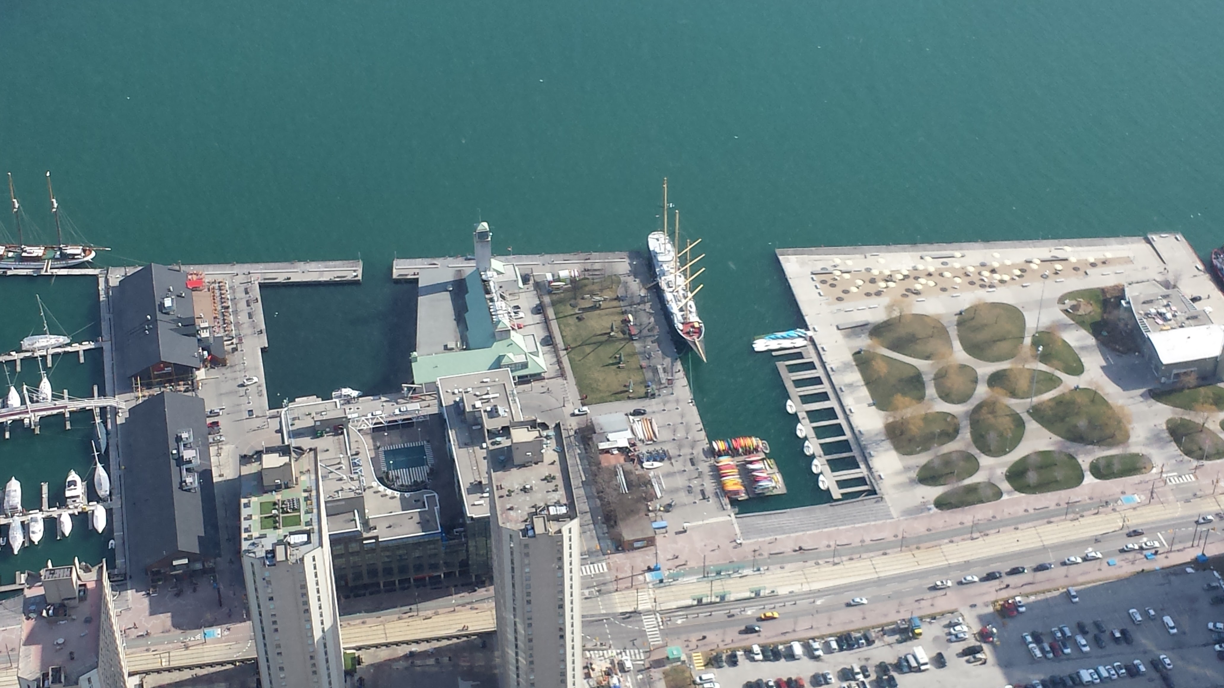 View from CN tower, Toronto