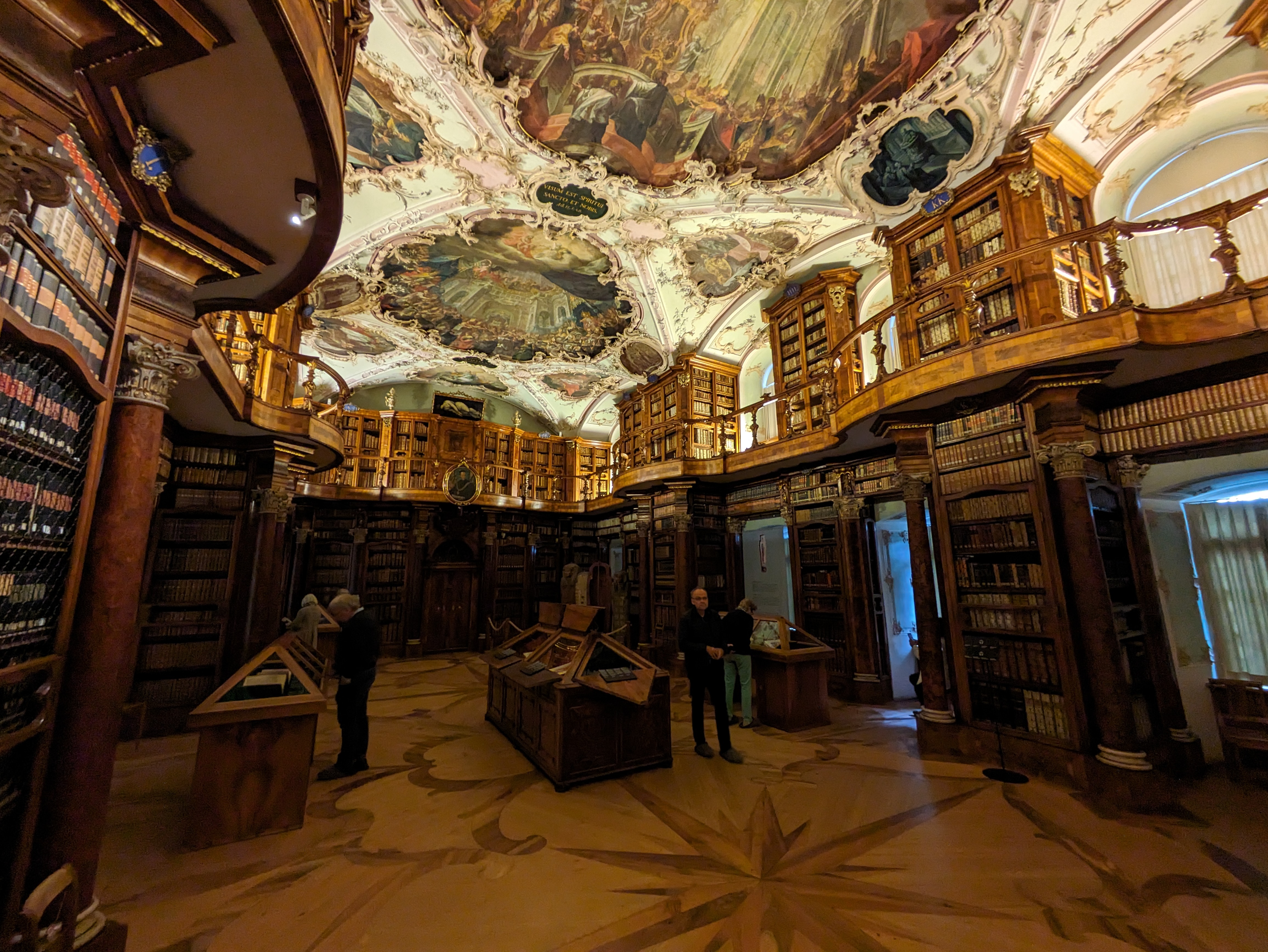Medieval Abbey Library of Saint Gall, Switzerland