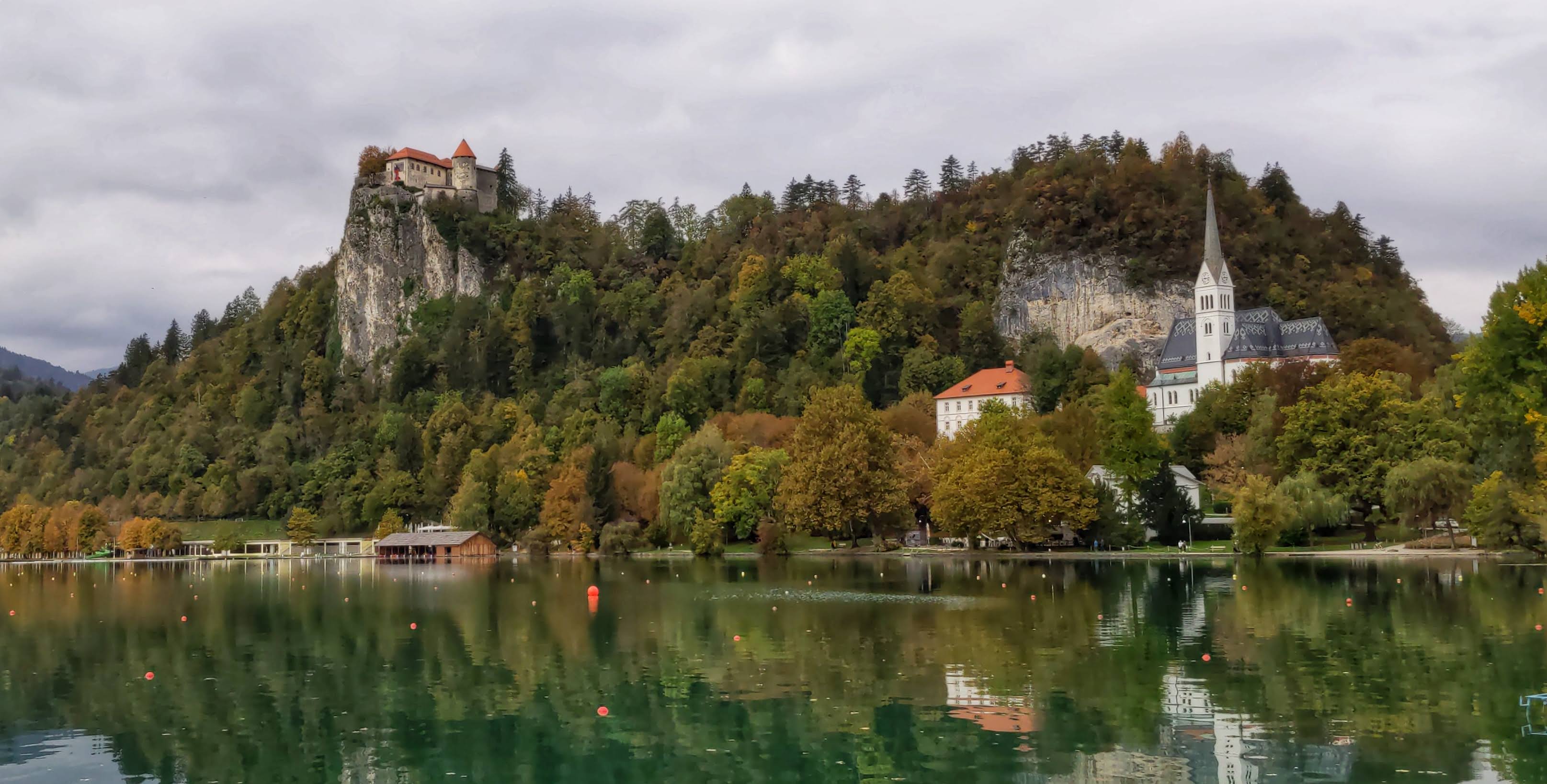 Visiting Bled Castle in Lake Bled, Slovenia