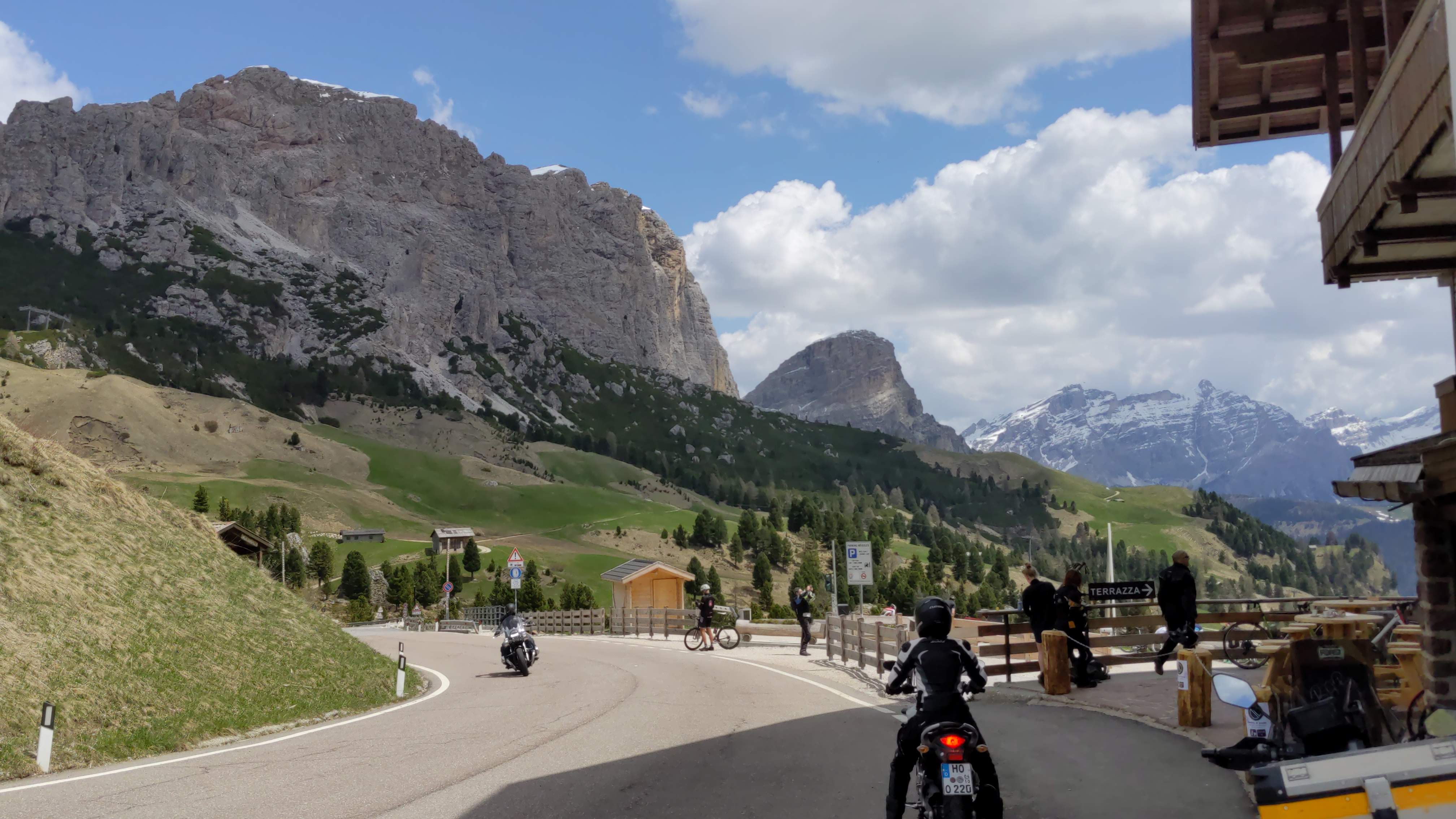 Passo Gardena, Italy – A scenic drive in the Dolomites
