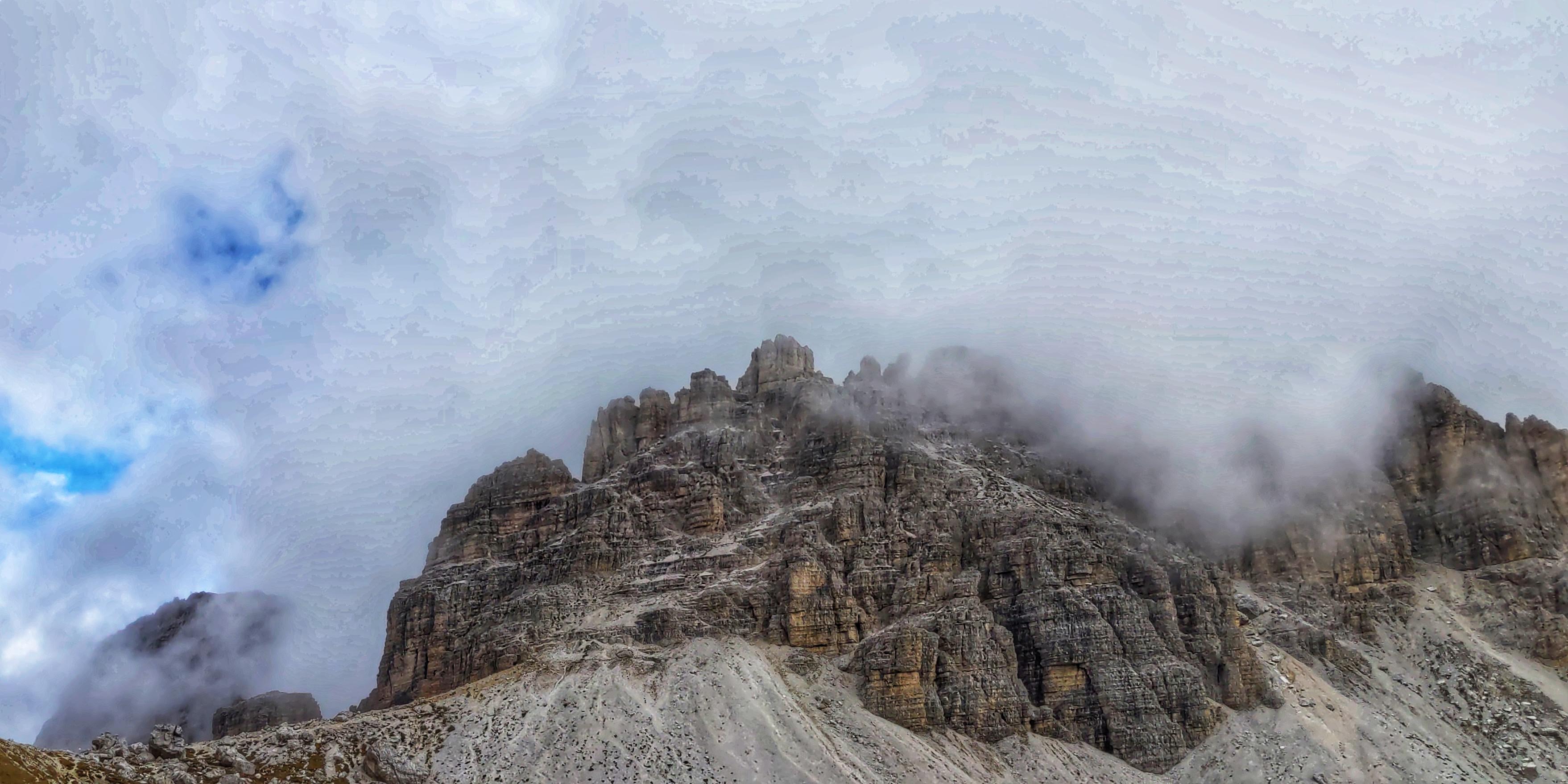 Exploring the scenic beauty of Tre Cime in The Dolomites, Italy