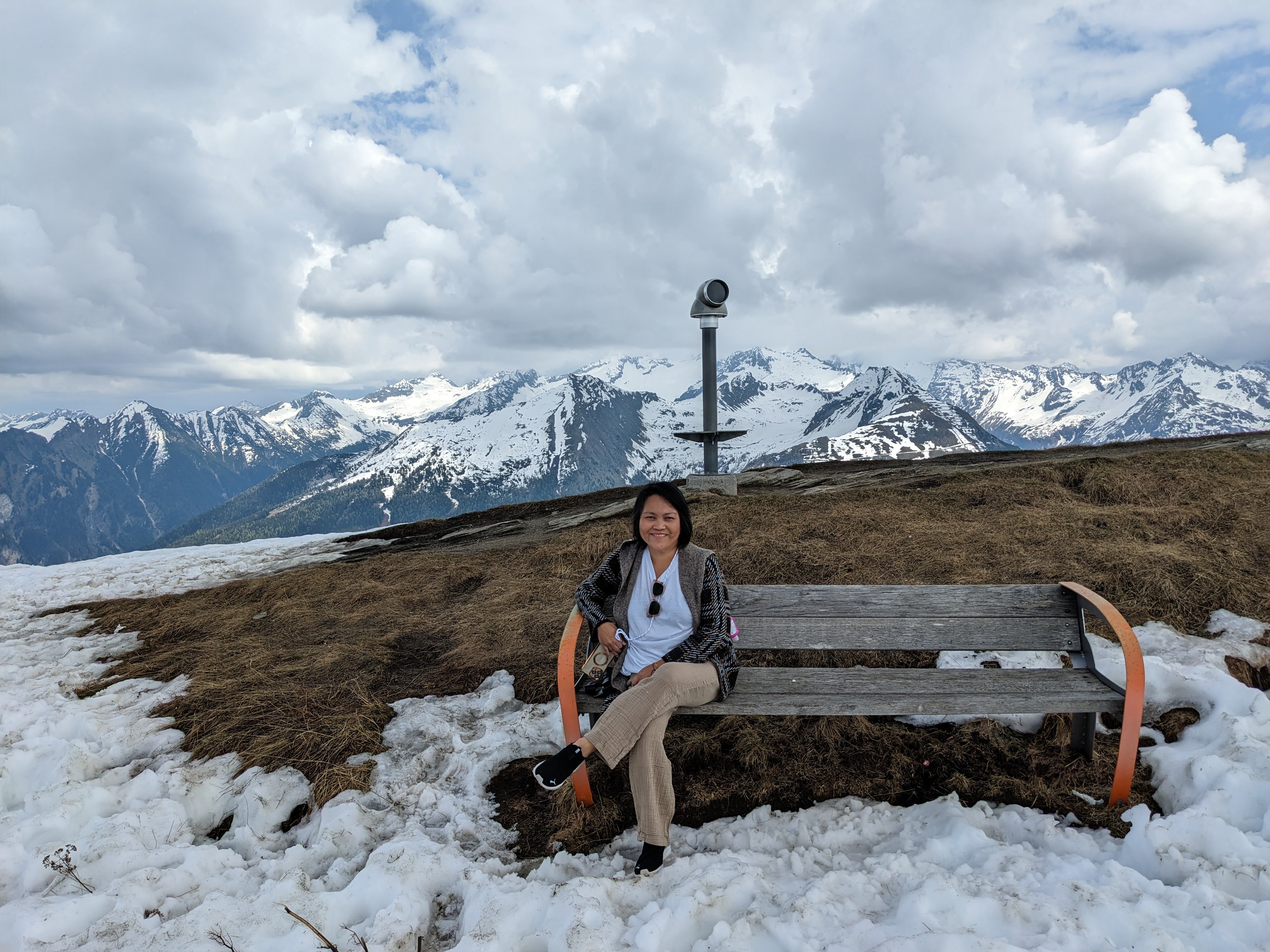 Exploring Stubnerkogel high above Badgastein, Austria