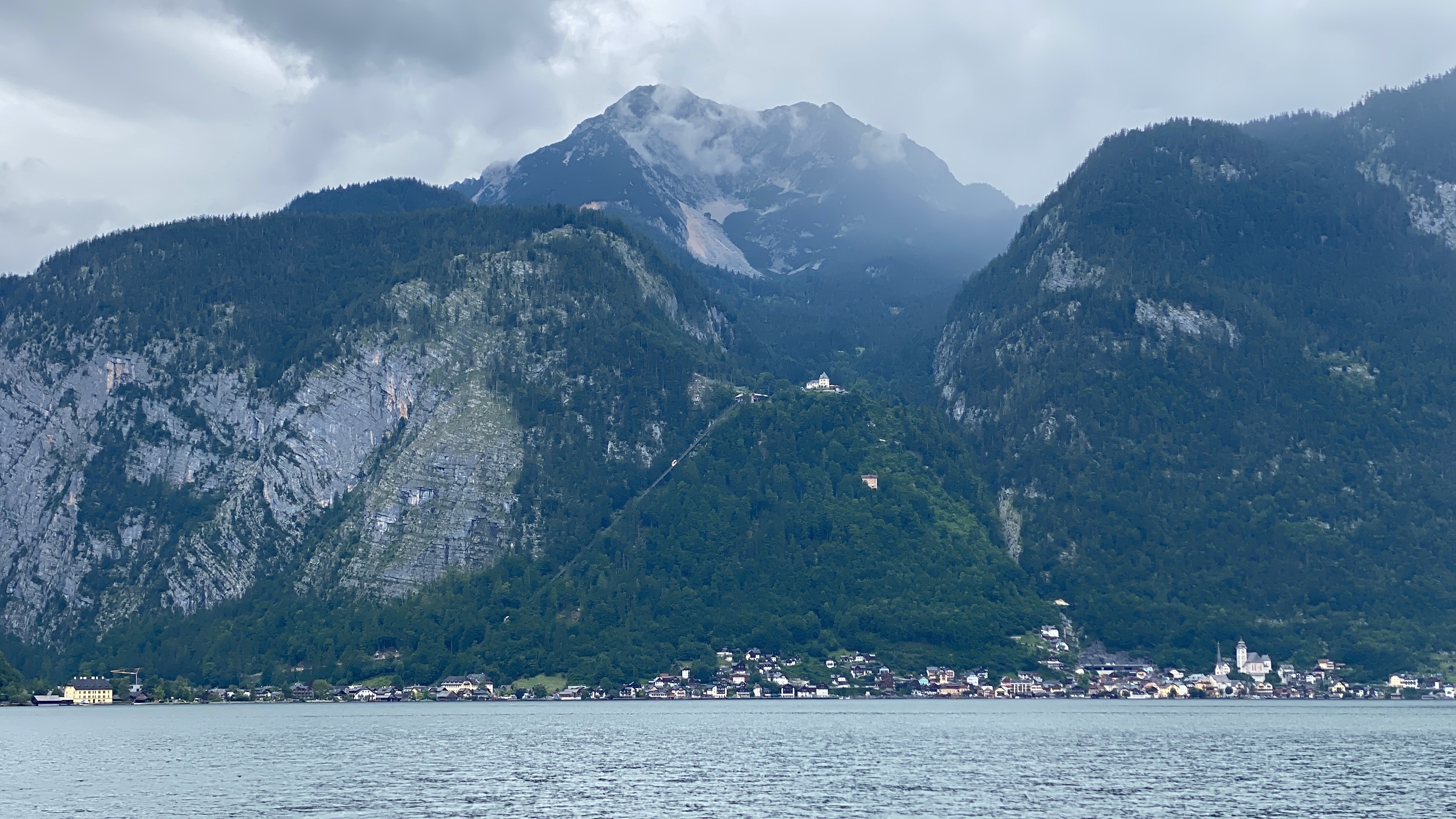 Hallstatt – A View across the Scenic Lake