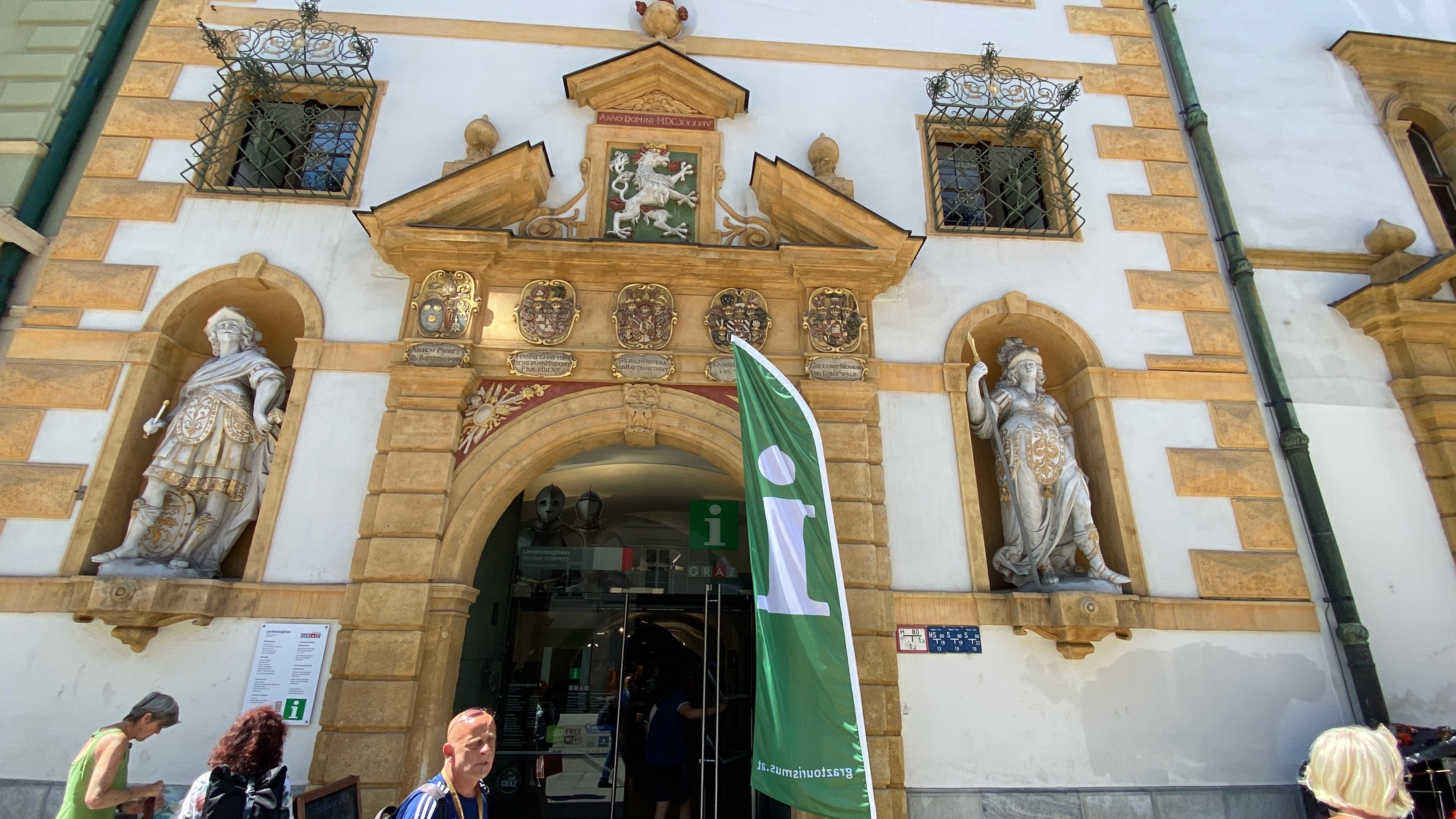 Historic Armory of Hapsburg Empire in Graz, Austria