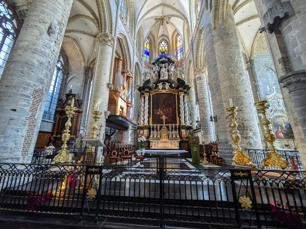 Saint Bavo’s Cathedral in Historic Ghent,&nbsp;Belgium